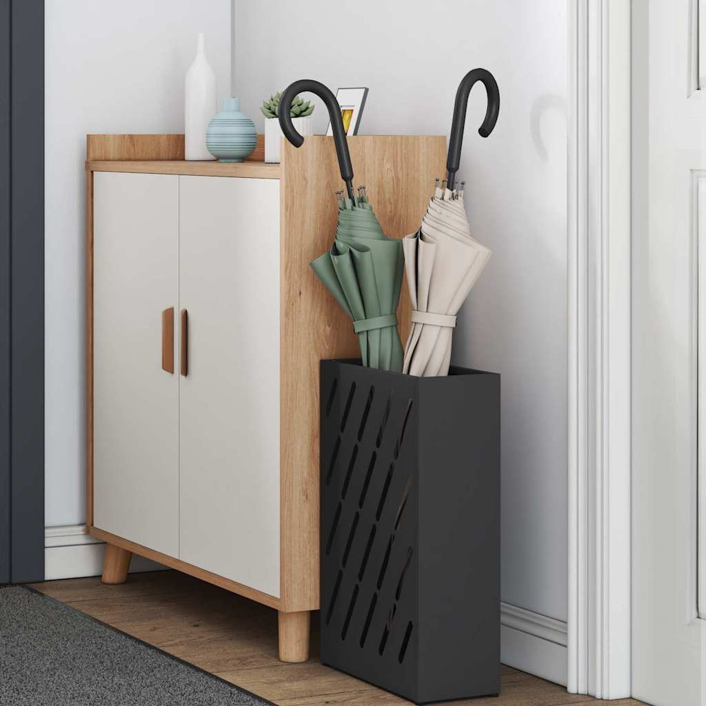 Supporto Per Ombrellone Nero 28 X 12 X 41 Cm Metallo - Image 3