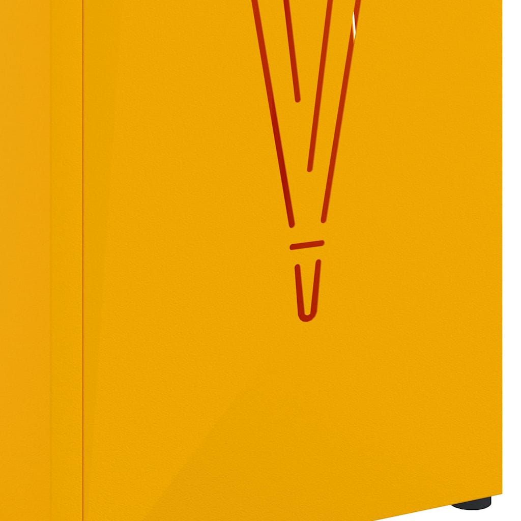 Supporto Per Ombrellone Senape 15.5 X 15.5 X 49 Cm Metallo - Image 6