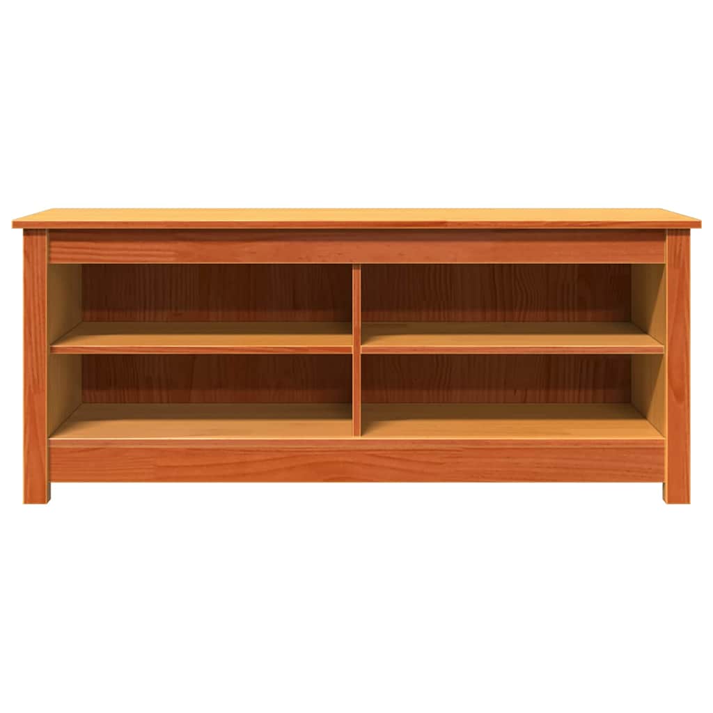 Panca Per Scarpe Cera Marrone 110 X 38 X 45.5 cm - Image 5