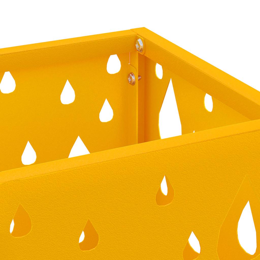 Supporto Per Ombrellone Senape 15.5 X 15.5 X 49 Cm Metallo - Image 5