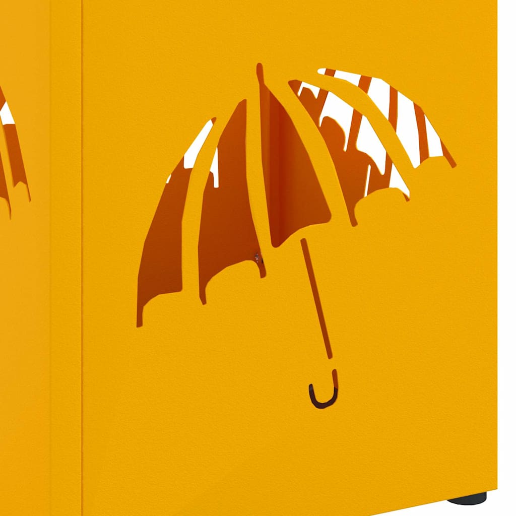 Supporto Per Ombrellone Senape 15.5 X 15.5 X 49 Cm Metallo - Image 6