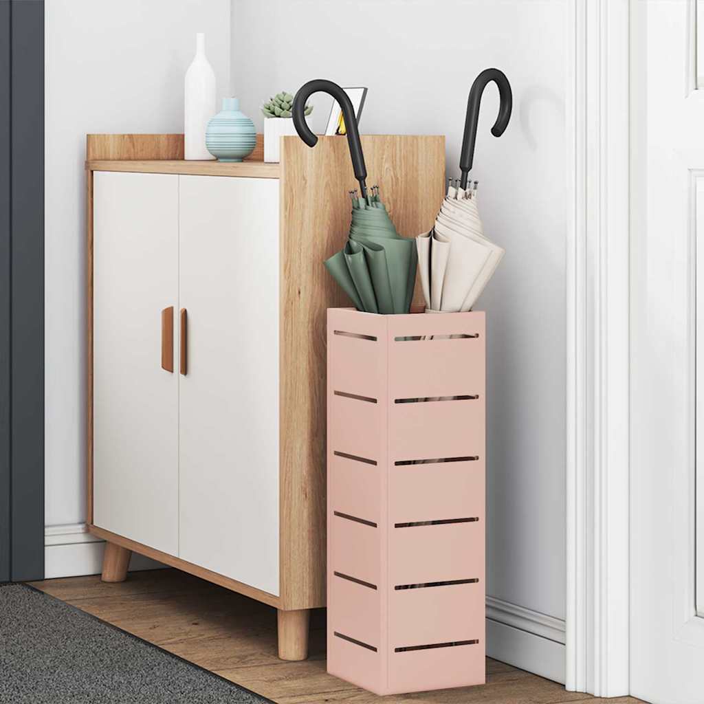 Supporto Per Ombrellone Rosa 15.5 X 15.5 X 49 Cm Metallo - Image 3