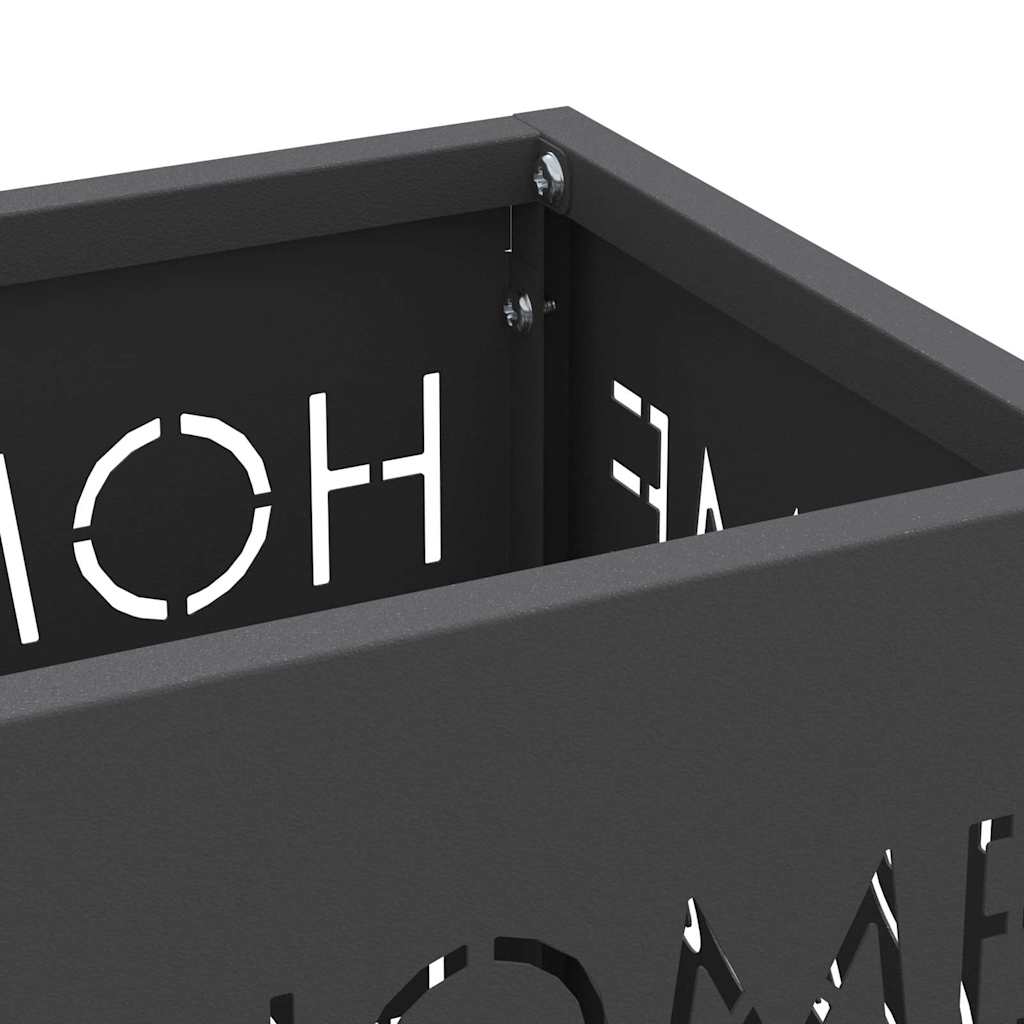 Supporto Per Ombrellone Nero 15.5 X 15.5 X 49 Cm Metallo - Image 5