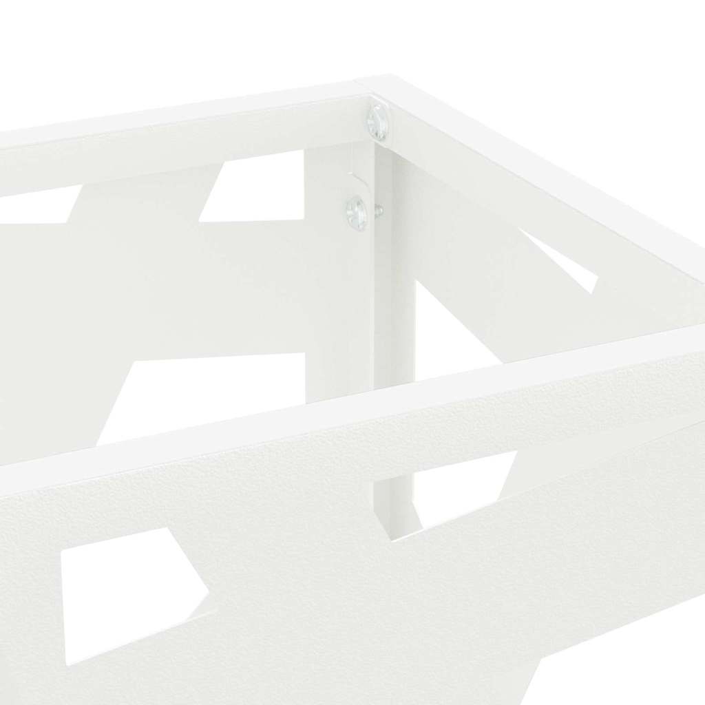Supporto Per Ombrellone Bianco 15.5 X 15.5 X 49 Cm Metallo - Image 5