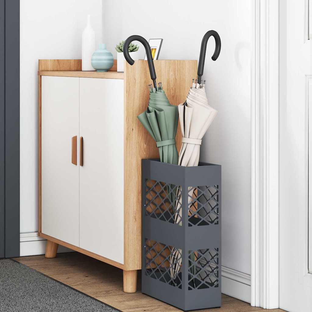 Supporto Per Ombrellone Antracite 28 X 12 X 41 Cm Metallo - Image 3