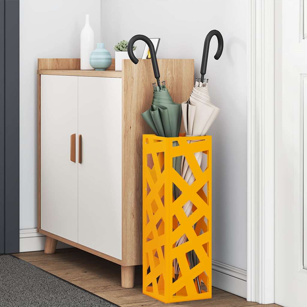 Supporto Per Ombrellone Senape 15.5 X 15.5 X 49 Cm Metallo - Image 3