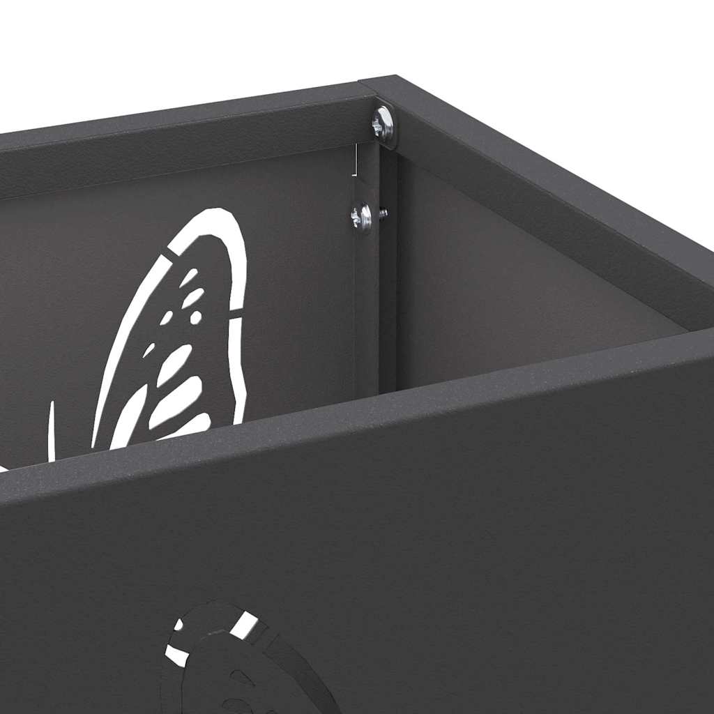 Supporto Per Ombrellone Nero 15.5 X 15.5 X 49 Cm Metallo - Image 5