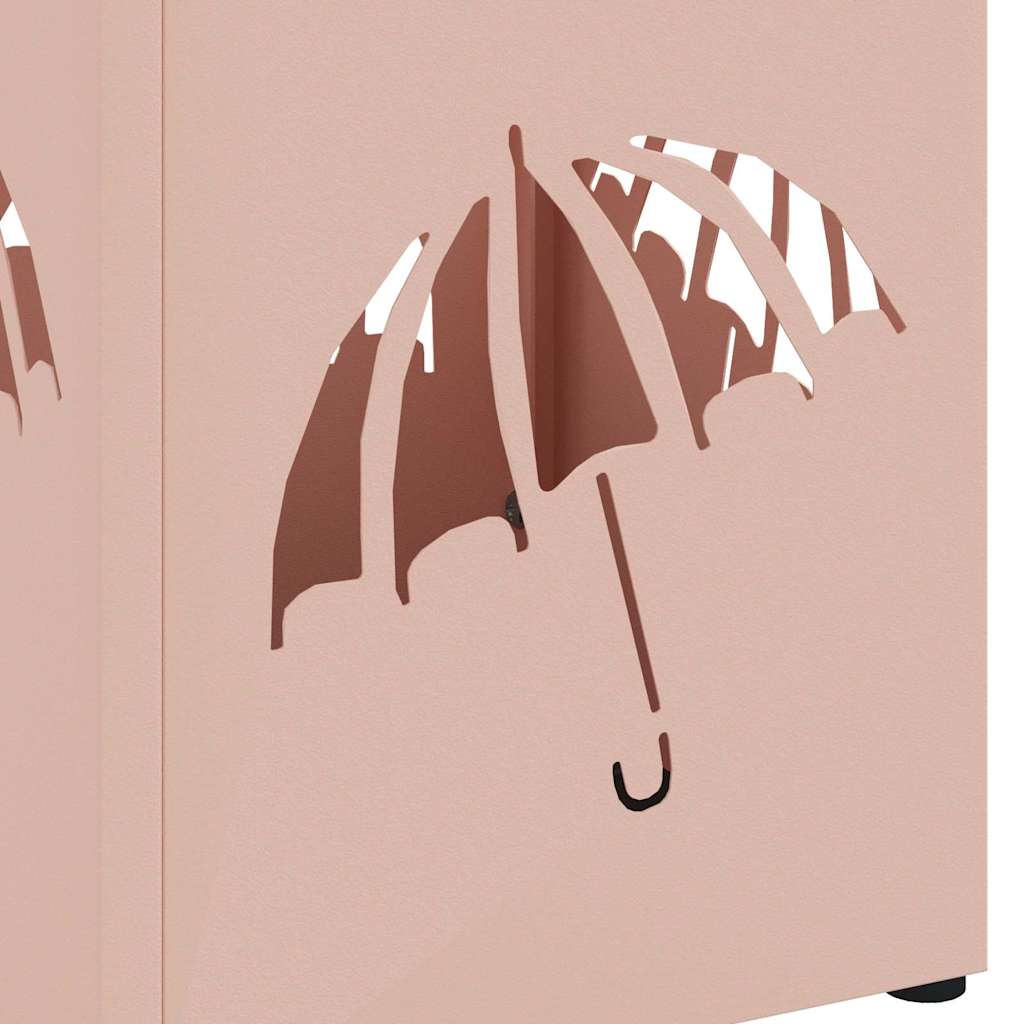 Supporto Per Ombrellone Rosa 15.5 X 15.5 X 49 Cm Metallo - Image 6