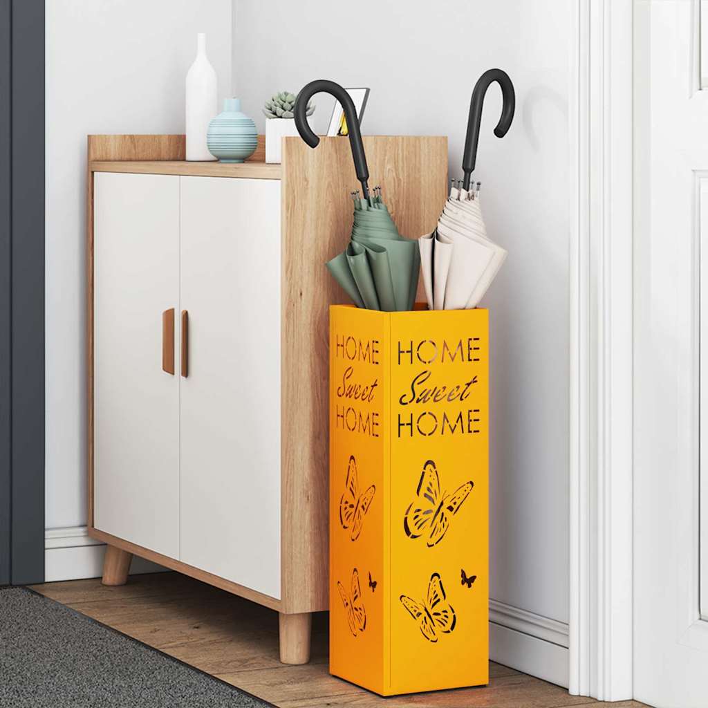 Supporto Per Ombrellone Senape 15.5 X 15.5 X 49 Cm Metallo - Image 3