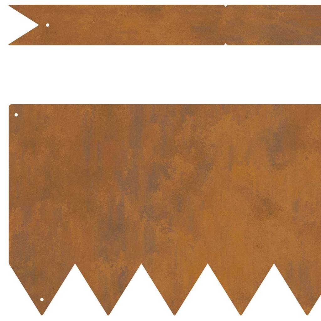 Bordura Per Prato 20 Pcs Marrone 100 X 0.05 X 20 cm - Image 5