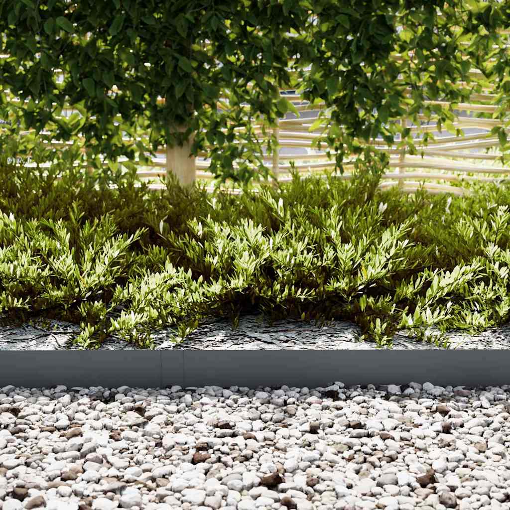 Bordura Per Prato 10 Pcs Antracite 100 X 0.05 X 20 cm - Image 3