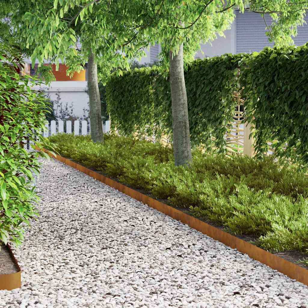 Bordura Per Prato Ruggine 450 X 0.05 X 15 cm - Image 4