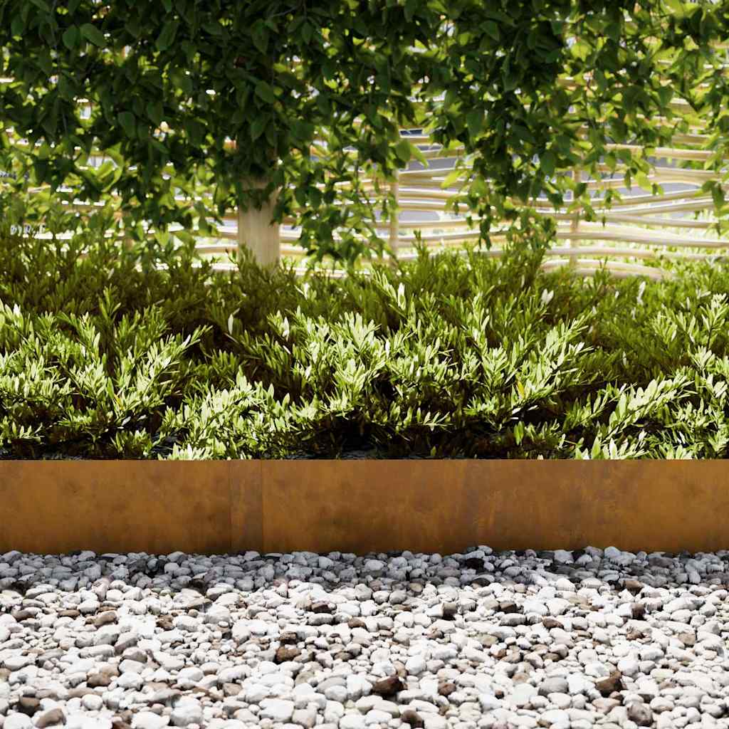 Bordura Per Prato 10 Pcs Marrone 100 X 0.05 X 20 cm - Image 3