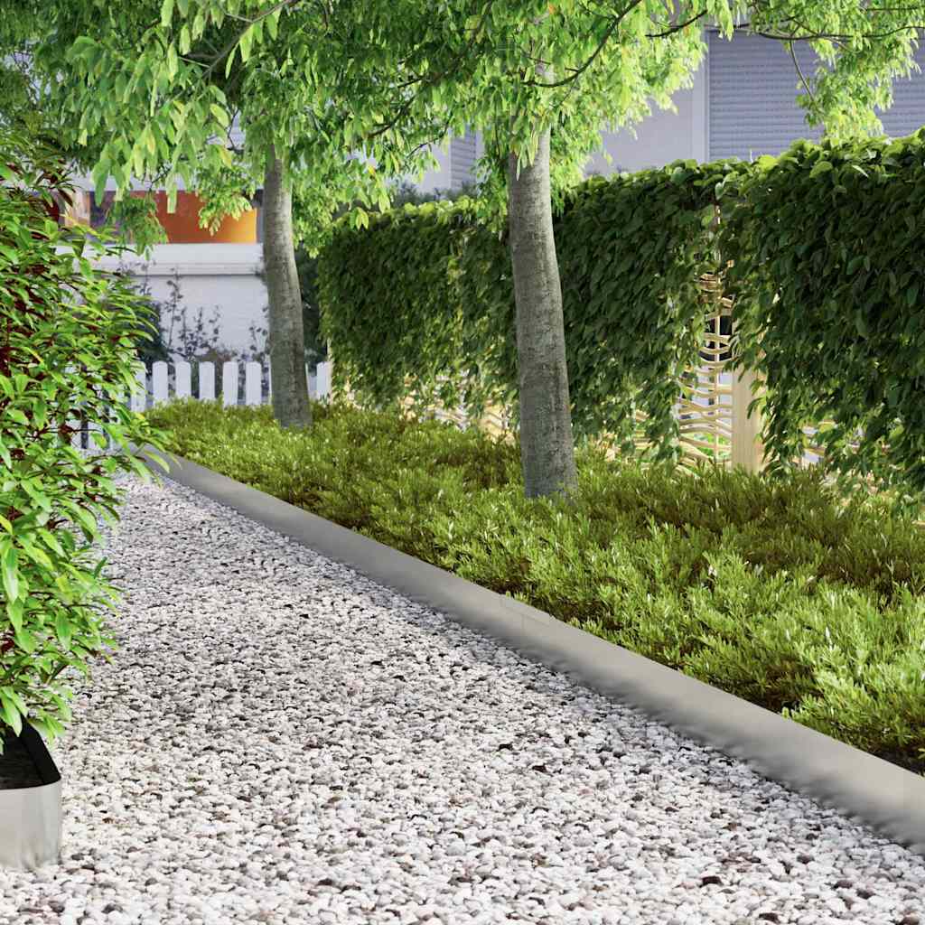 Bordura Per Prato Argento 450 X 0.05 X 15 Cm Acciaio Zincato - Image 4