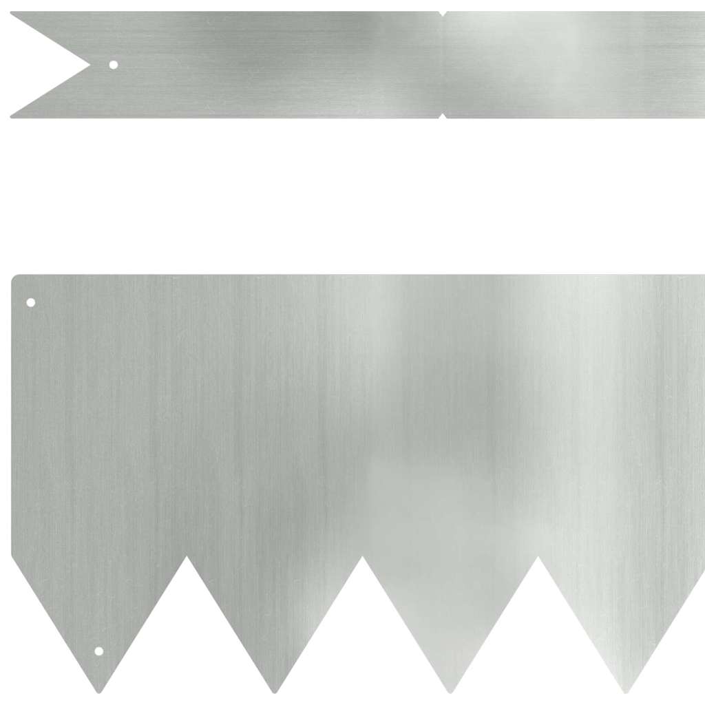 Bordura Per Prato 20 Pcs Argento 100 X 0.05 X 20 cm - Image 4