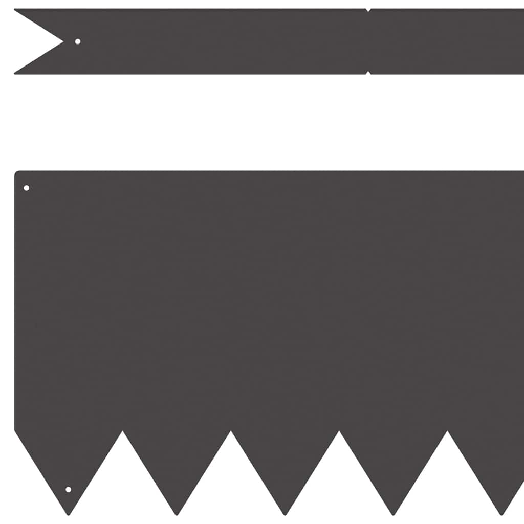 Bordura Per Prato 20 Pcs Nero 100 X 0.05 X 20 cm - Image 4