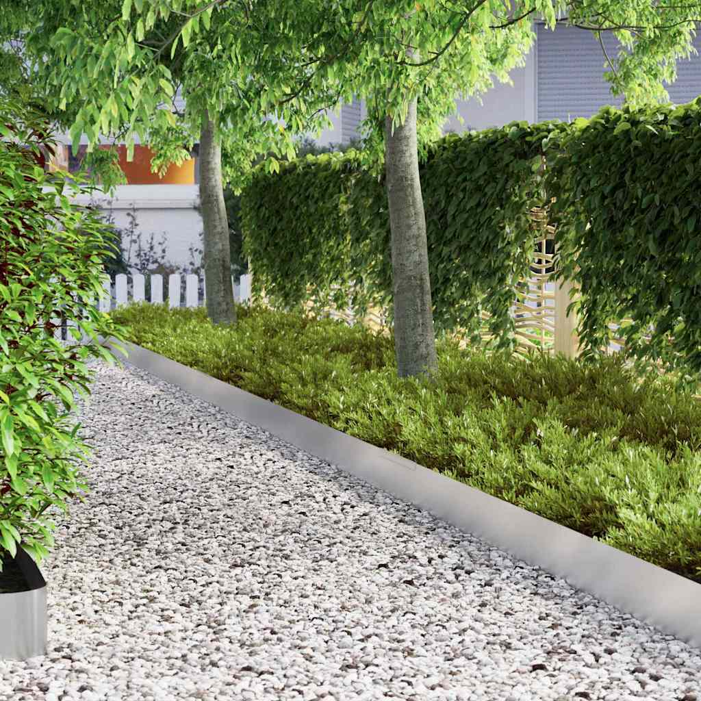 Bordura Per Prato Argento 450 X 0.05 X 15 cm - Image 4