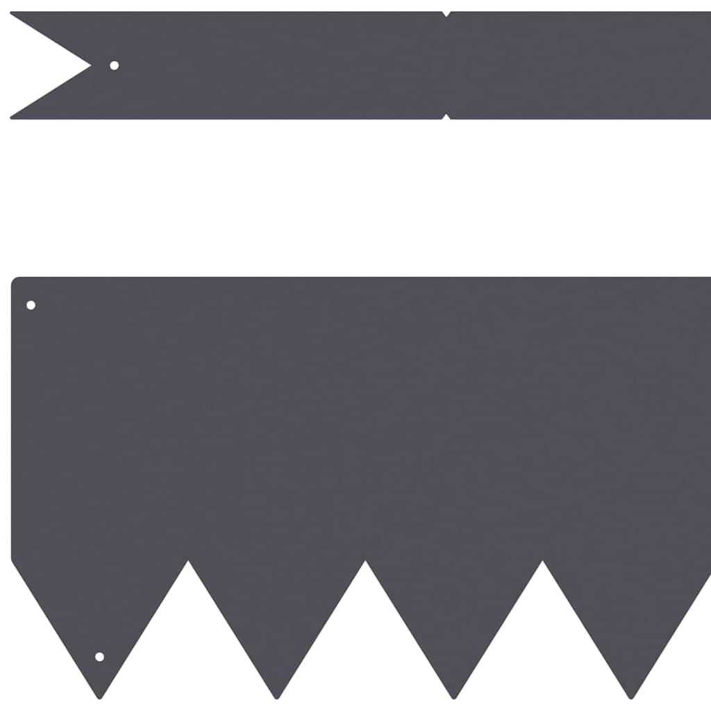 Bordura Per Prato 30 Pcs Antracite 100 X 0.05 X 20 cm - Image 4