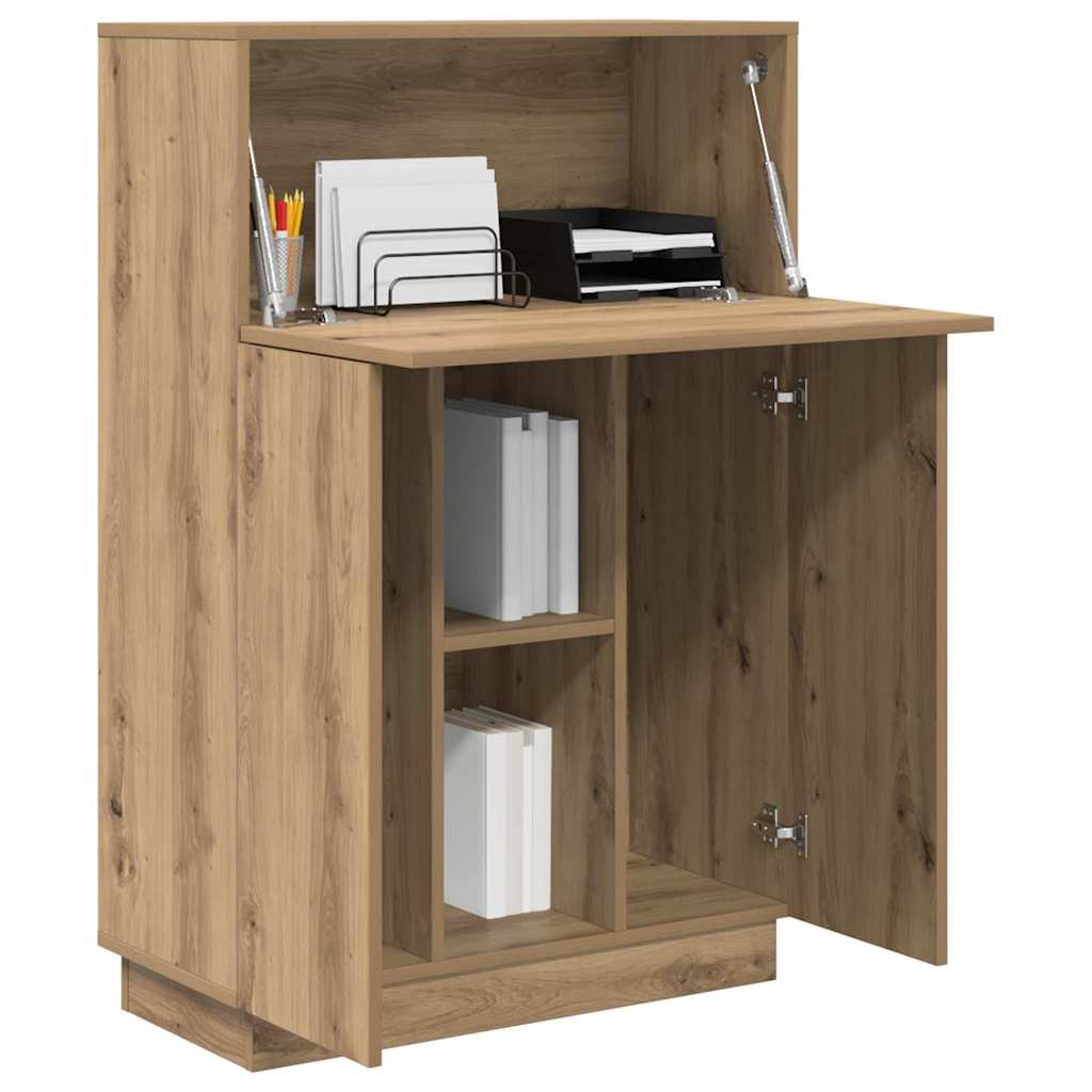 Scrivania Con Porta Rovere Artigianale 71,5 X 31,5 X 106,5 cm - Image 3