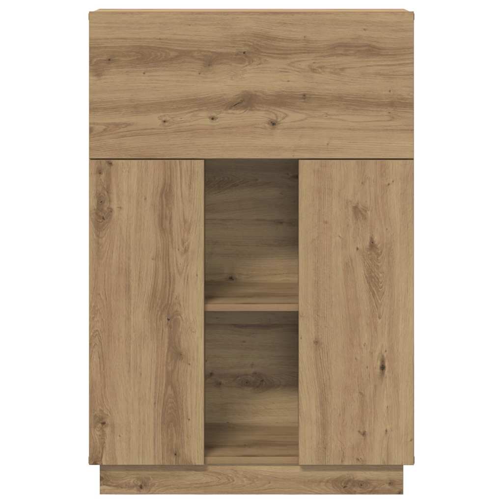 Scrivania Con Porta Rovere Artigianale 71,5 X 31,5 X 106,5 cm - Image 6
