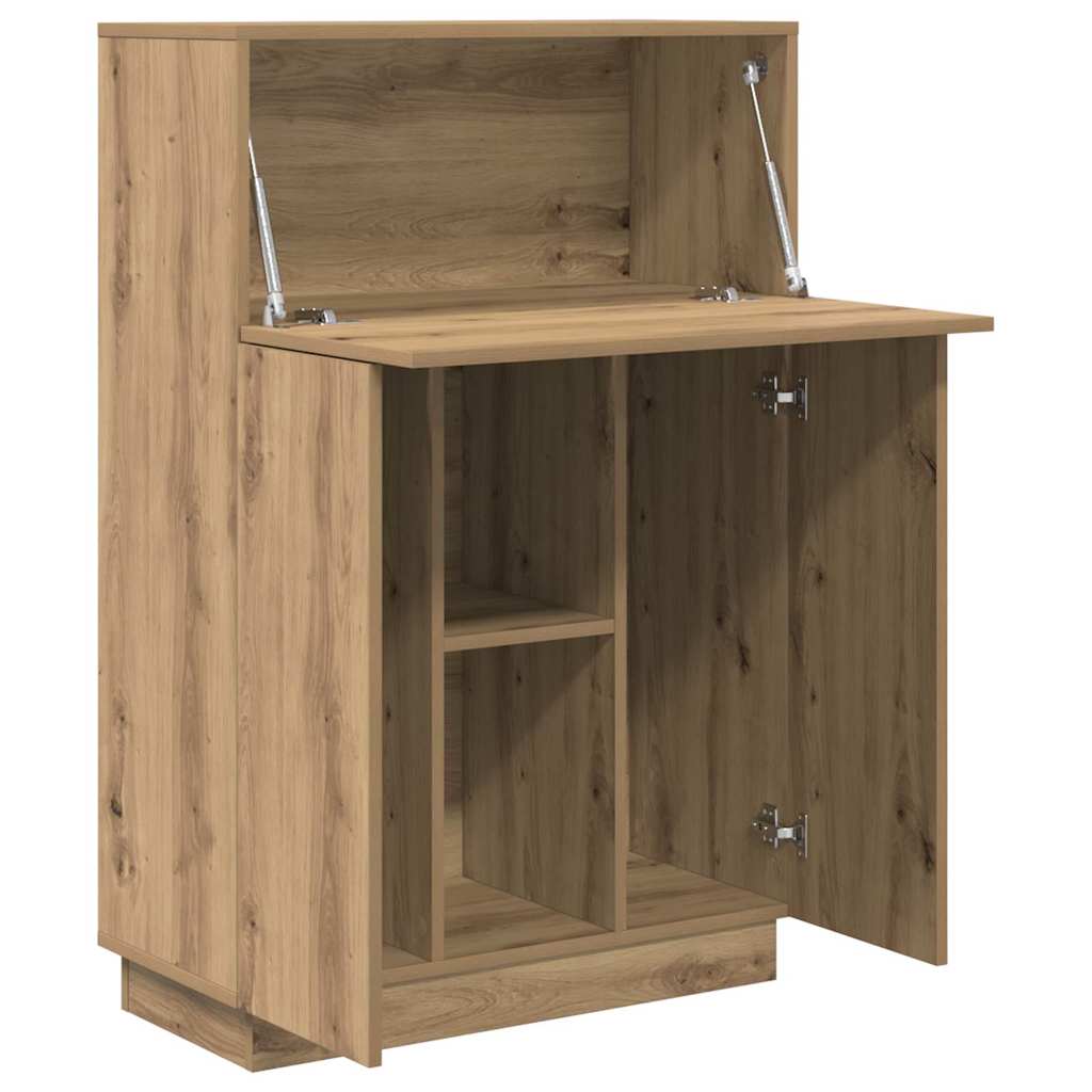 Scrivania Con Porta Rovere Artigianale 71,5 X 31,5 X 106,5 cm - Image 5