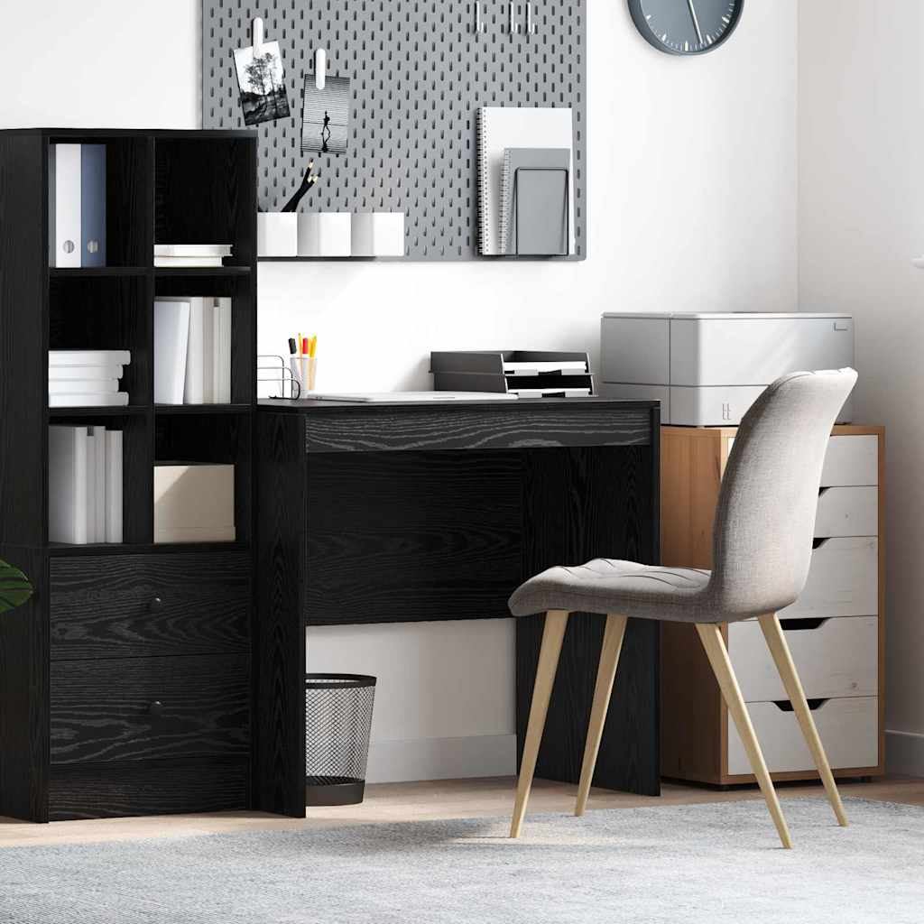Scrivania Rovere Nero 80 X 50 X 76 cm
