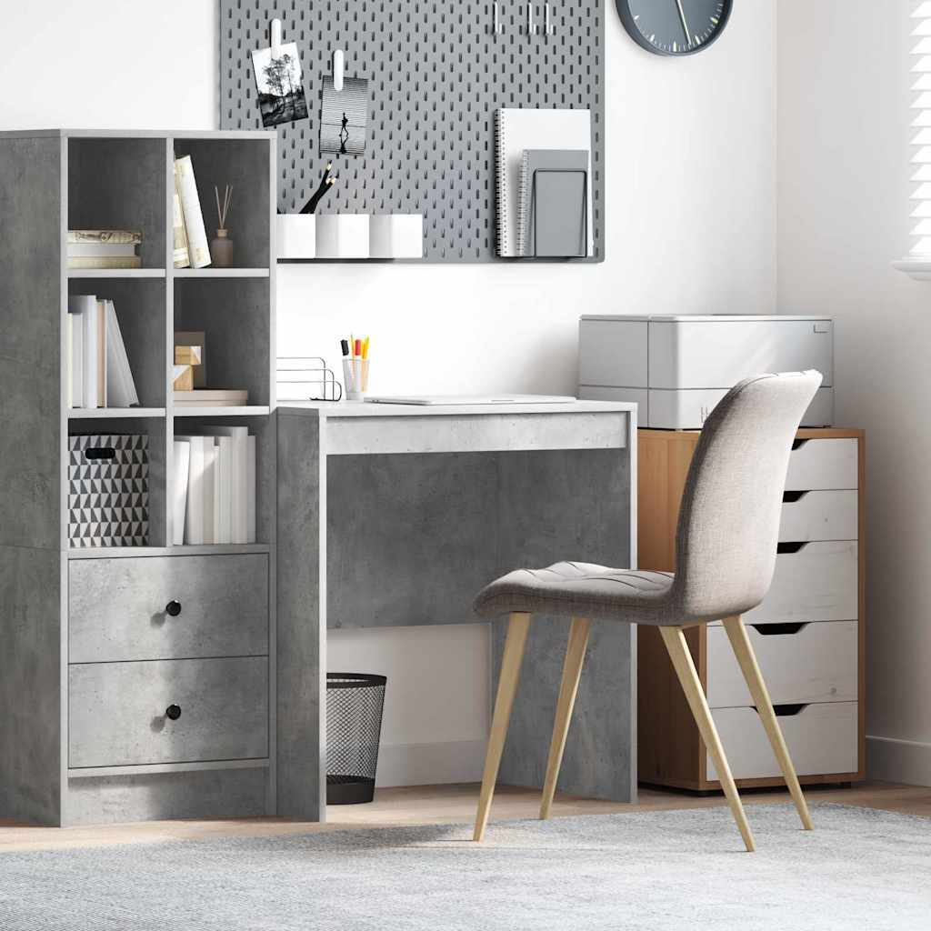 Scrivania Grigio Cemento 70 X 50 X 76 cm