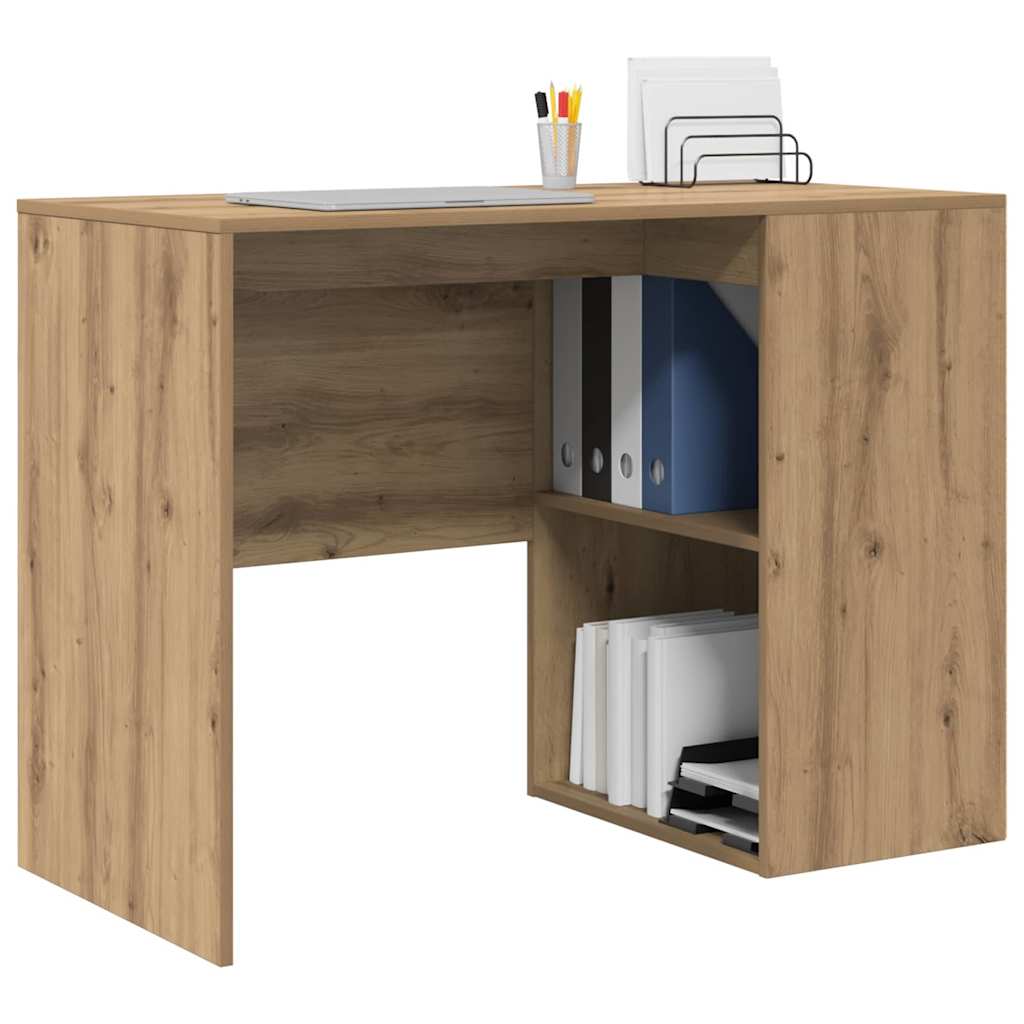 Scrivania Rovere Artigianale 102 X 50 X 75 Cm Legno Multistrato - Image 3