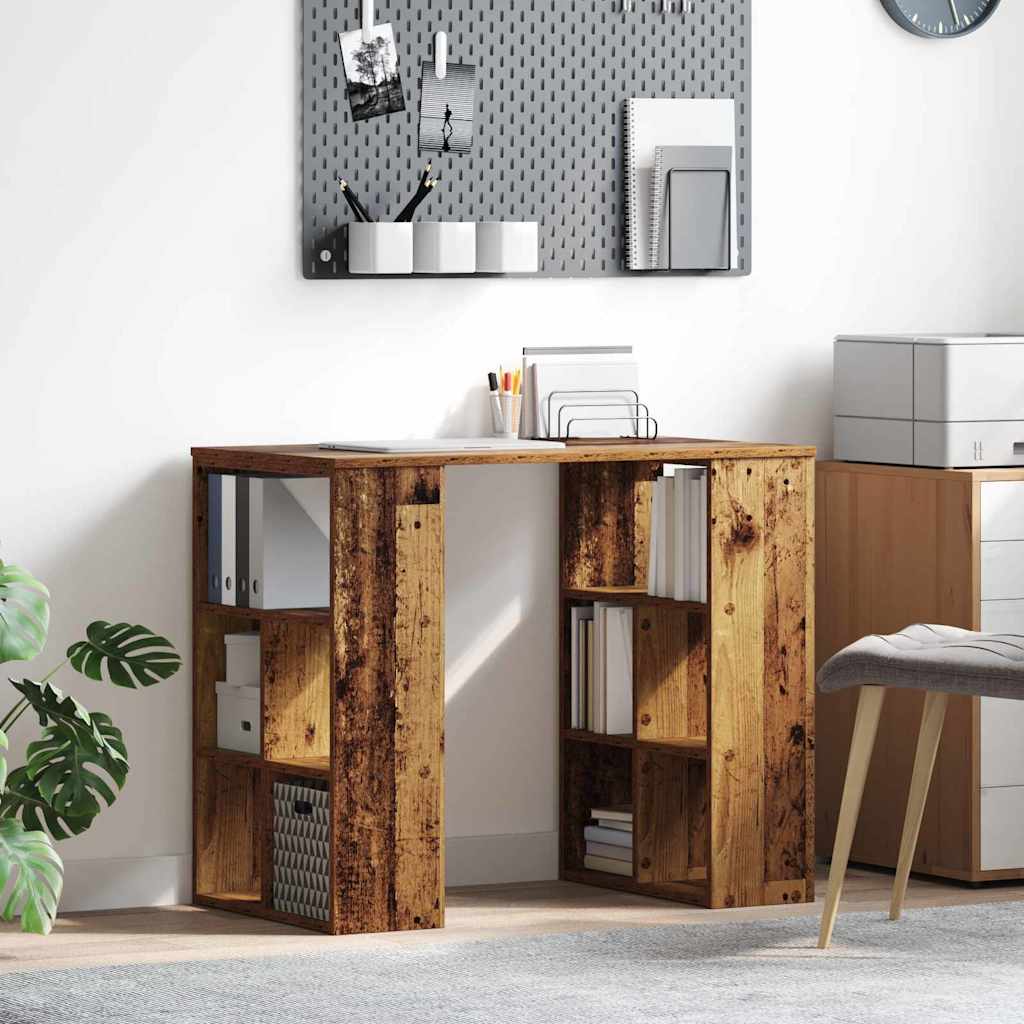 Scrivania Legno Vecchio 90 X 50 X 75 Cm Legno Multistrato