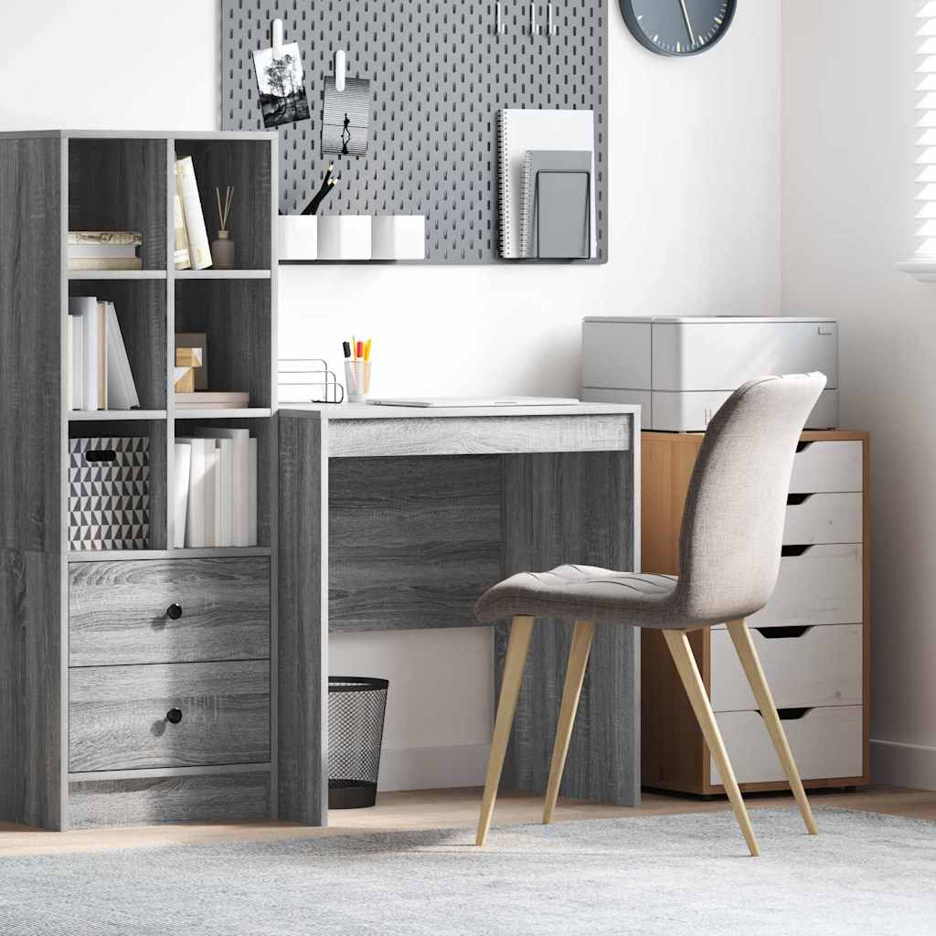 Scrivania Grigio Sonoma 70 X 50 X 76 cm