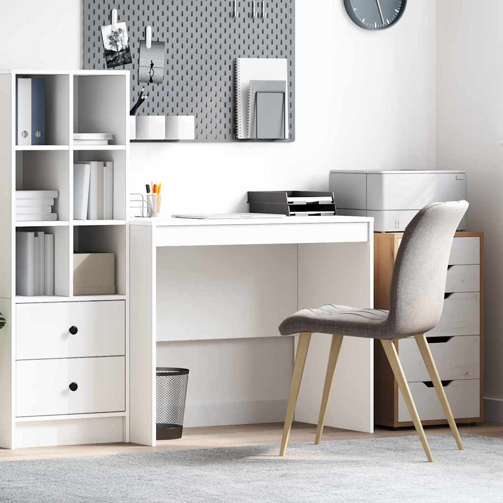 Scrivania Bianco 90 X 50 X 76 cm