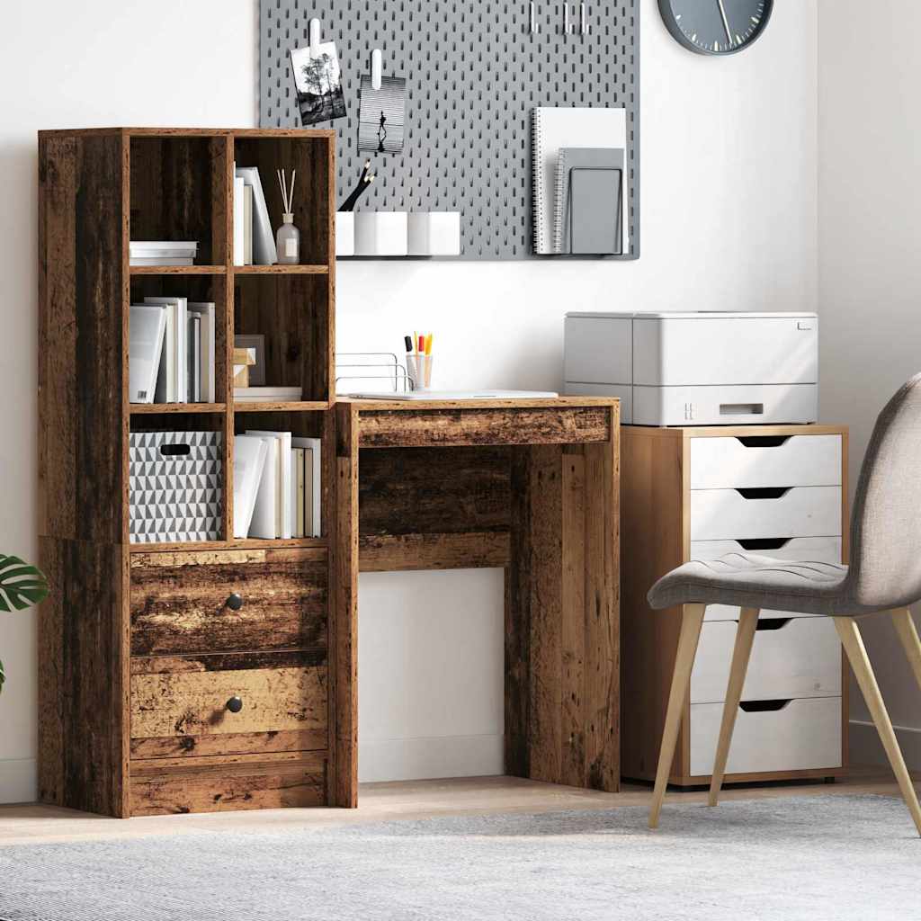Scrivania Legno Vecchio 60 X 40 X 76 cm