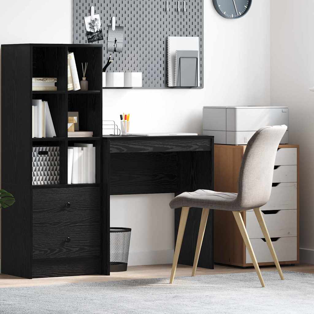 Scrivania Rovere Nero 70 X 40 X 76 cm
