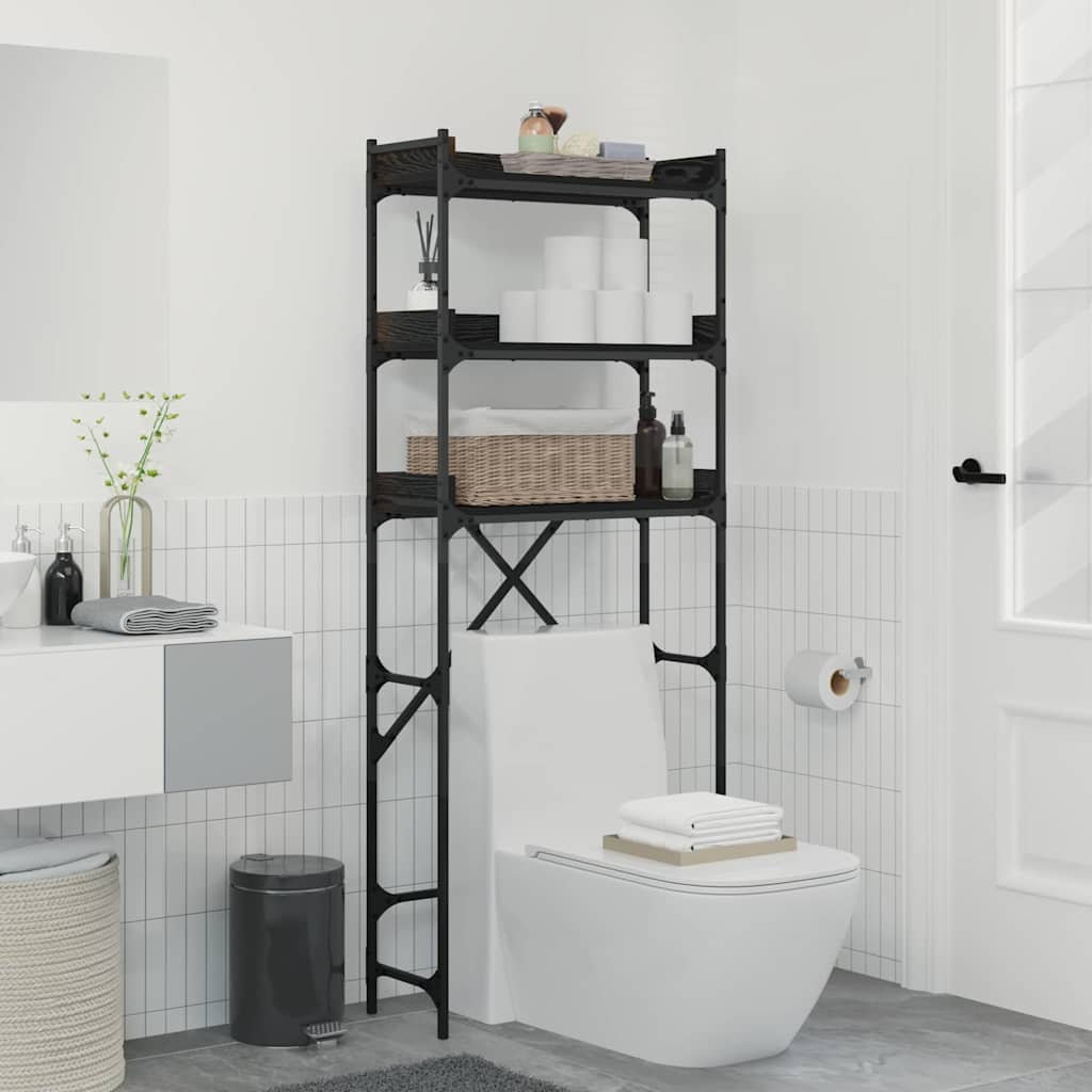 Mensola Per Lavatrice 67 X 25 X 163 Cm Legno Multistrato