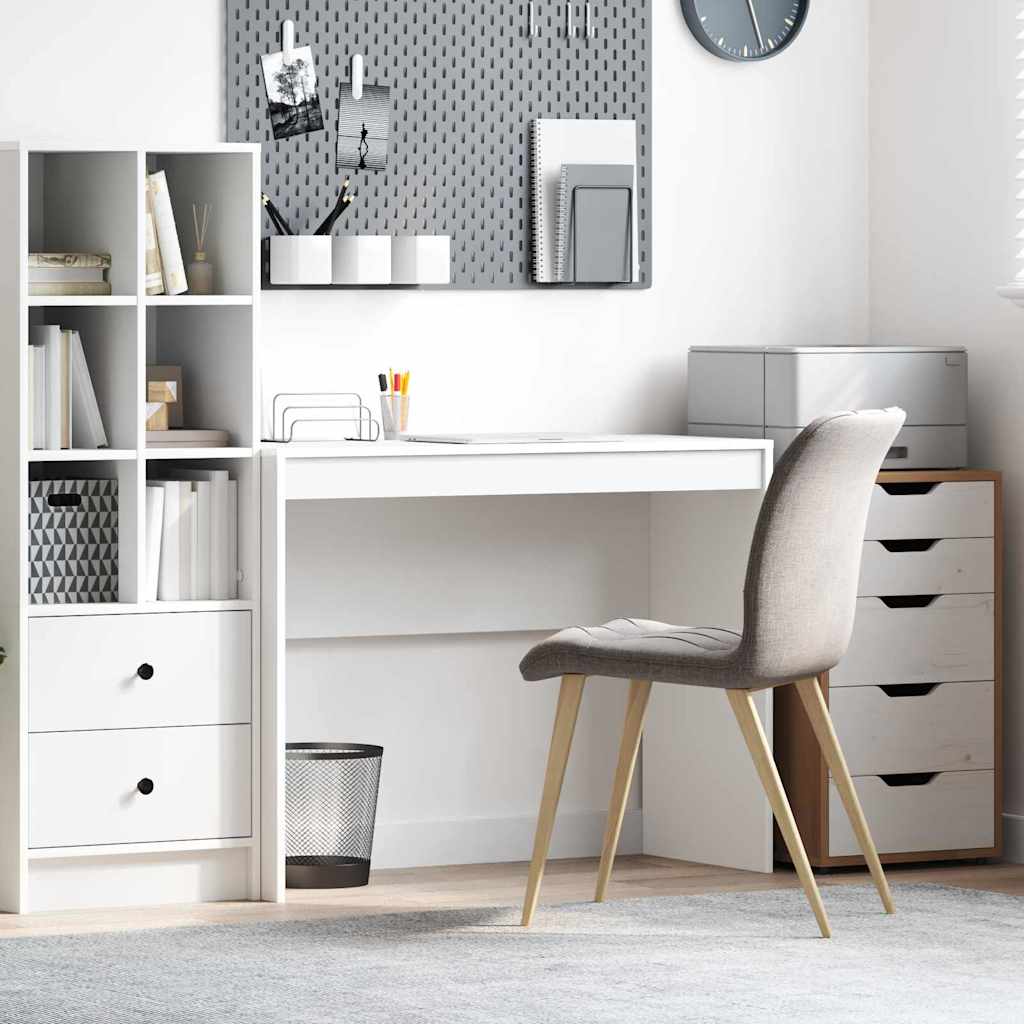 Scrivania Altro Bianco 100 X 40 X 76 Cm Legno Multistrato