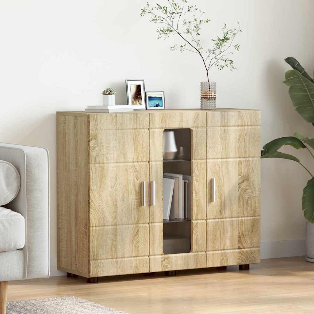 Credenza Rovere Sonoma 55,5 X 29 X 100 Cm Legno Multistrato
