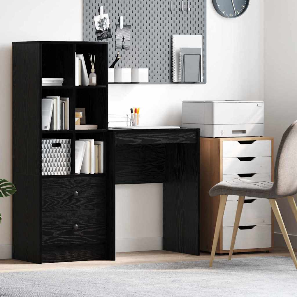 Scrivania Rovere Nero 60 X 40 X 76 cm