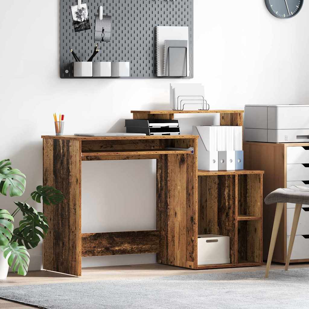 Scrivania Legno Vecchio 120,5 X 44 X 88,5 Cm Legno Multistrato