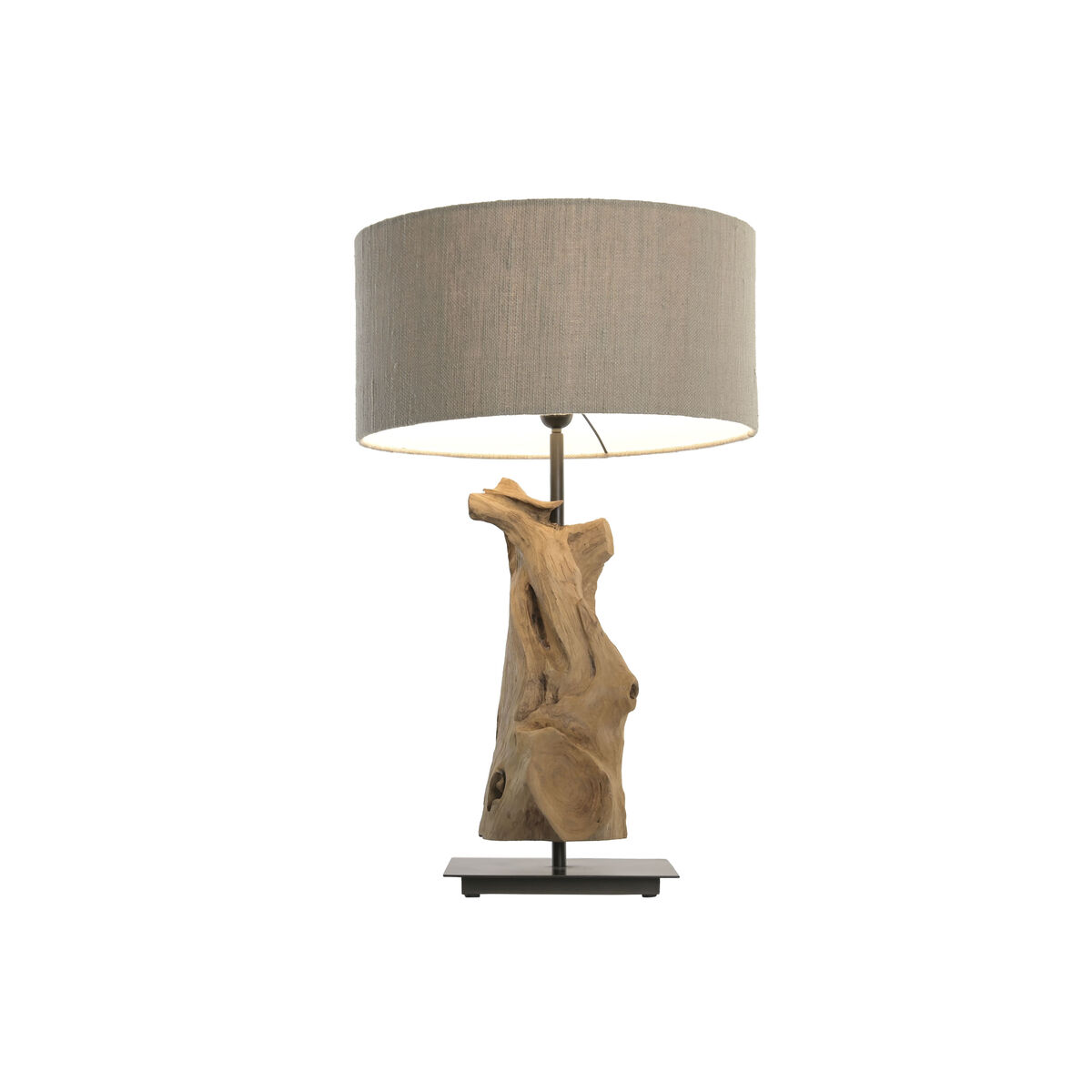 Lampada Da Tavolo Home Esprit Nero Beige Naturale 50 W 220 V