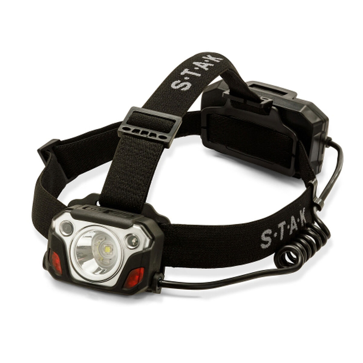 Torcia Frontale A Led Ricaricabile E Regolabile Stak 10 W 1200 lm
