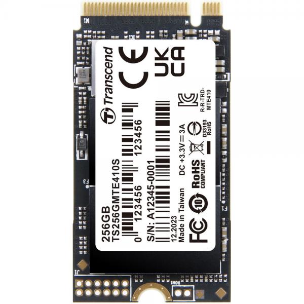 Transcend Mte410s - Ssd - 256 Gb - Interno - M.2 2242 - Pcie 4.0 X4 (nvme)