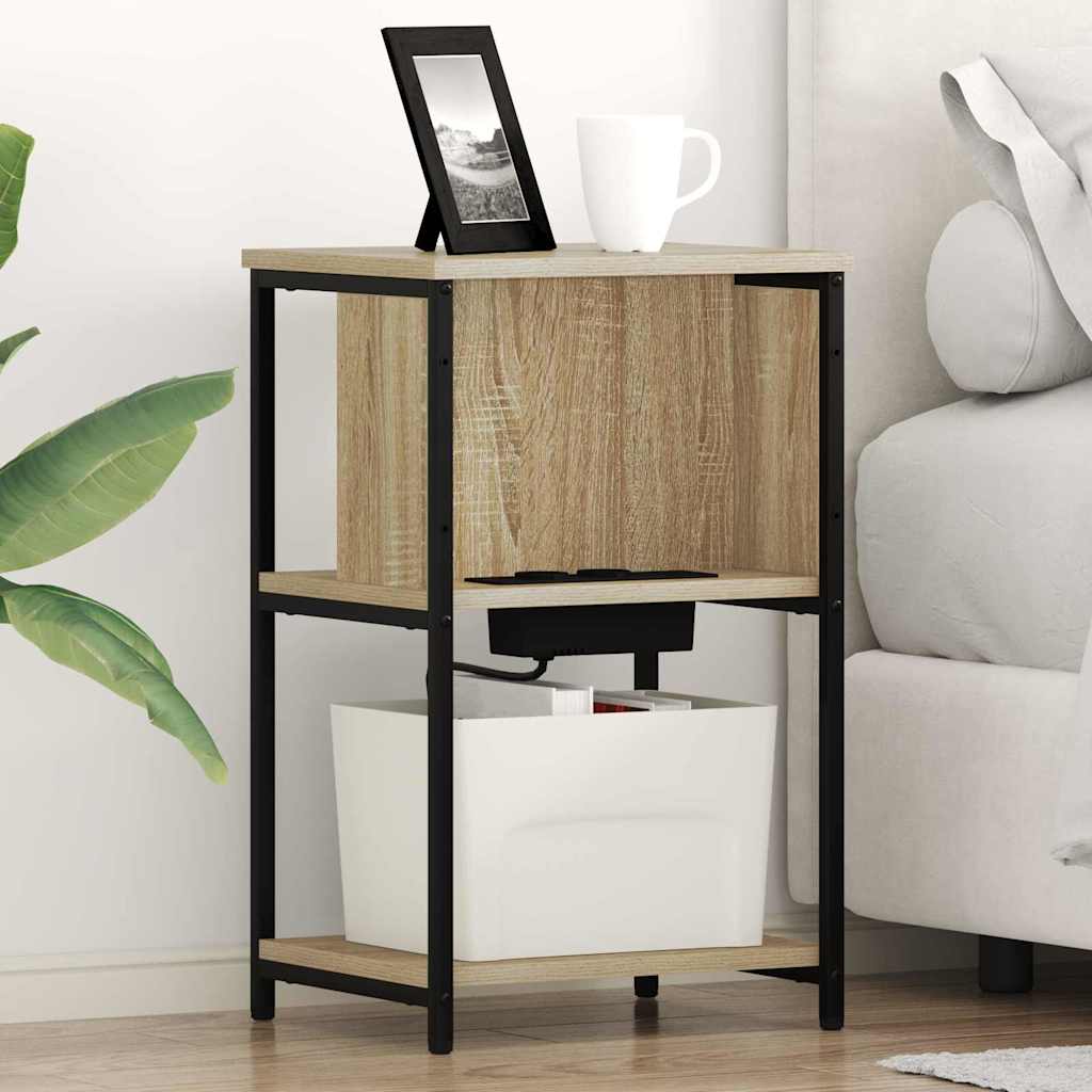 Armadio Da Notte 2 Pcs Rovere Sonoma 38 X 31 X 61 cm