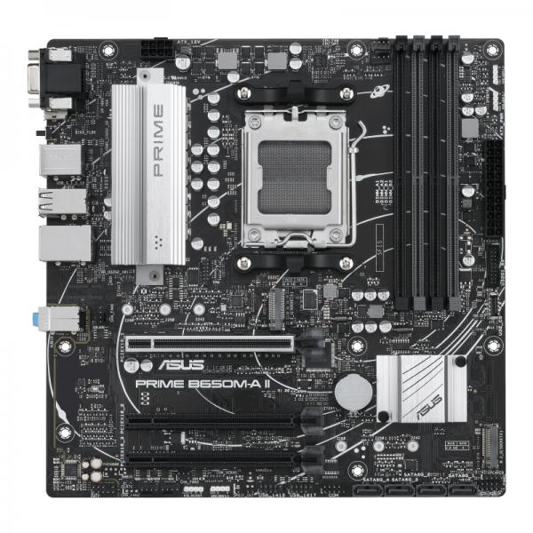 Asus Prime B650M-A II-Csm Amd B650 Socket Am5 Micro Atx (asus Prime B650M-A II-Csm - Corporate Stable Model, Amd B650, Am5, Micro Atx, 4 Ddr5, Vga, H