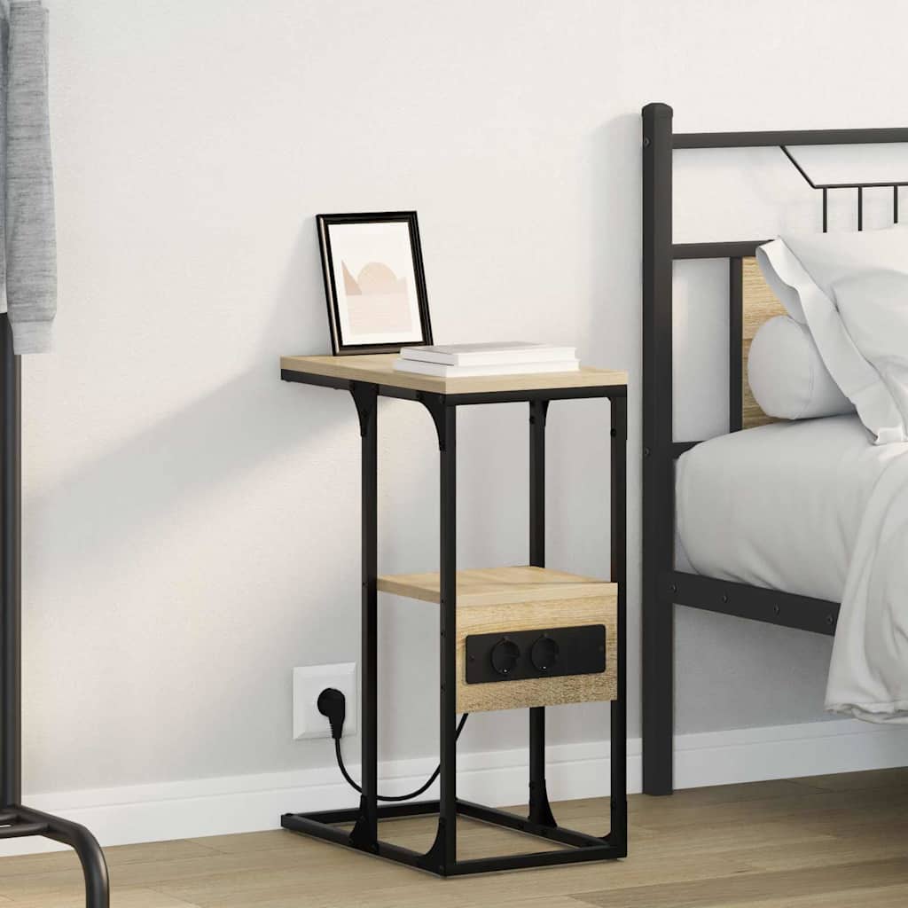 Armadio Da Notte Con Cassetto Rovere Sonoma 41.5 X 26 X 60.5 cm