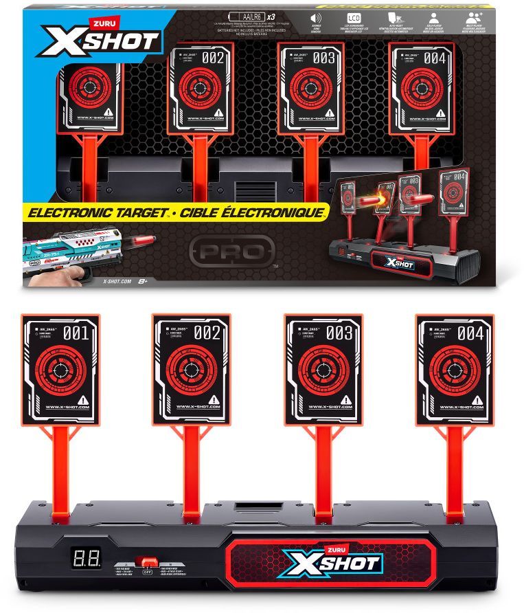 Pistola - Zuru Xshot - Bersaglio Interattivo
