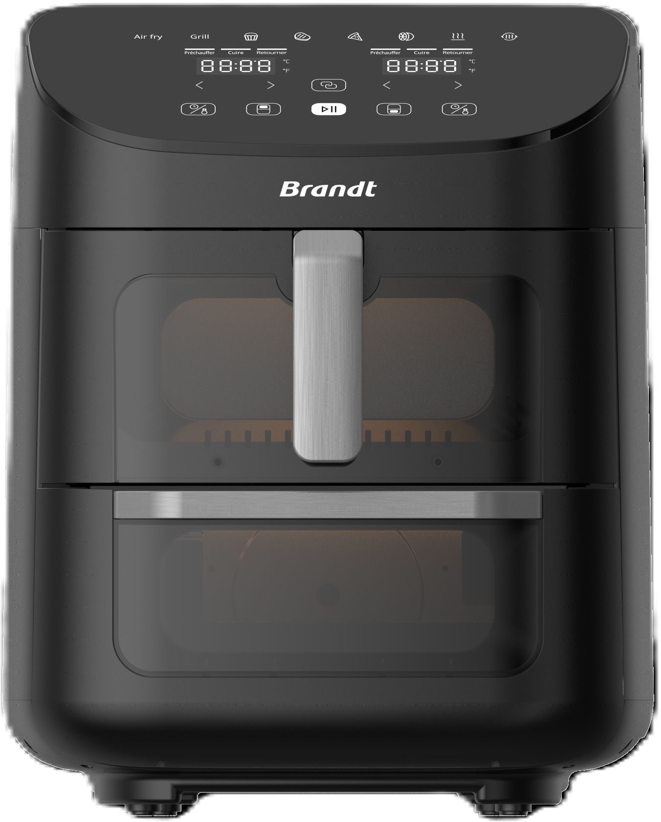 Friggitrice Ad Aria Verticale Brandt - Friaf2v - Capacità 11l - 8 Programmi Di Cottura - 1850w