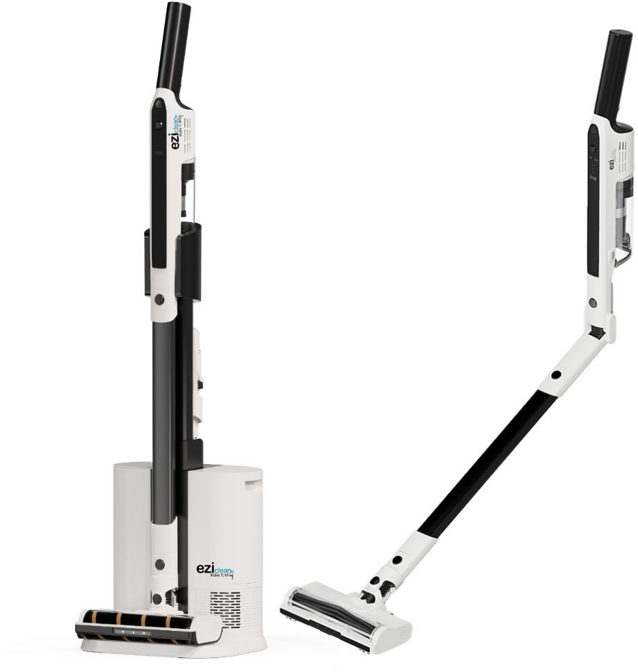 Aspirapolvere A Batteria - Stazione Eziclean Cyclomax R15 - 20000 Pa - 30 Min - 2,2 L - Bianco / Nero