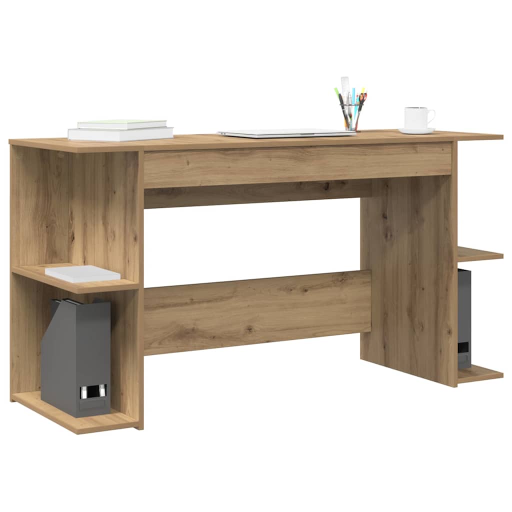 Scrivania Rovere Artigianale 140 X 50 X 75 Cm Legno Multistrato - Image 3