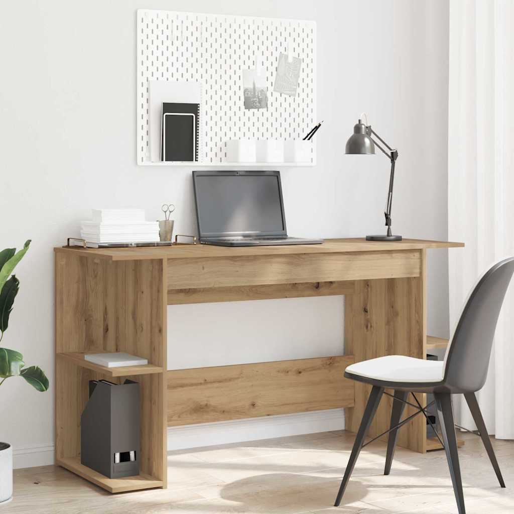 Scrivania Rovere Artigianale 140 X 50 X 75 Cm Legno Multistrato - Image 4