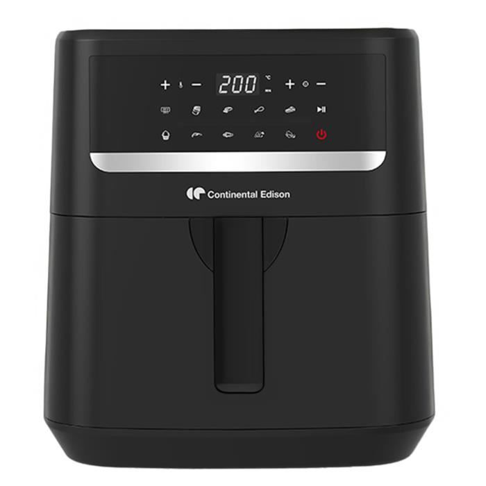 Friggitrice Ad Aria Continental Edison Cefr240092l - 1800w - 9,2l - Nero